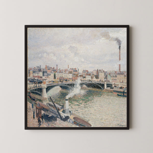 Camille Pissarro — Morning, An Overcast Day, Rouen | Fine Art Print