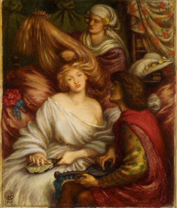 Dante Gabriel Rossetti — Morning Music | Pre-Raphaelite Art Print