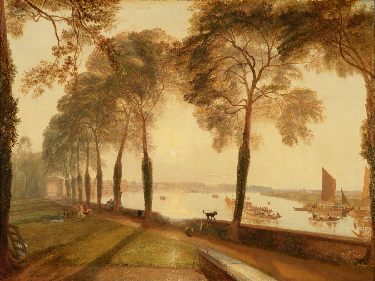 J.M.W. Turner — Mortlake Terrace | Landscape Fine Art Print