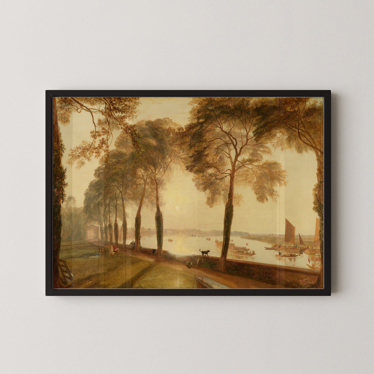 J.M.W. Turner — Mortlake Terrace | Landscape Fine Art Print