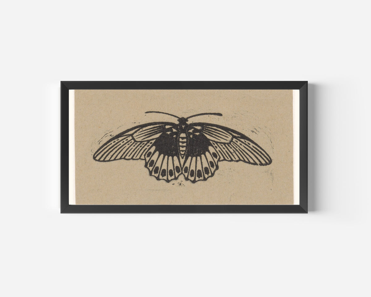 Julie de Graag — Moth | Woodcut Print