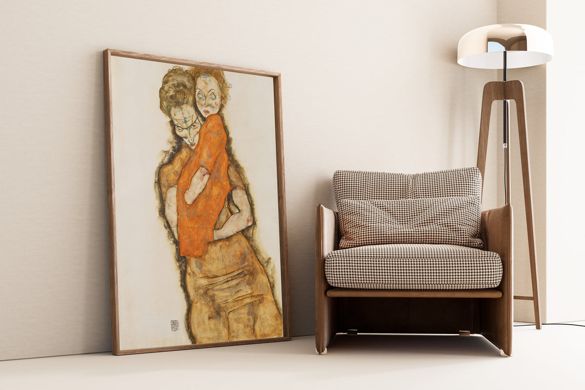 Egon Schiele — Mother and Child | Fine Art Print