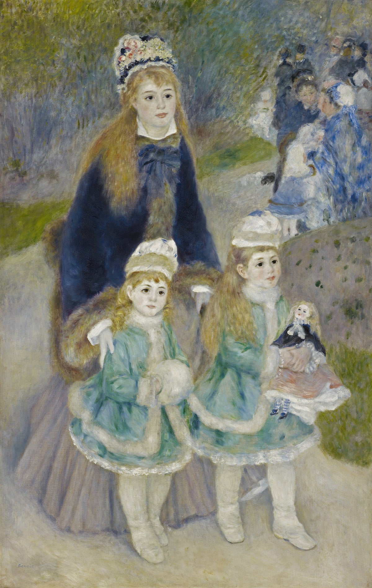 Pierre-Auguste Renoir — Mother and Children (La Promenade) | Fine Art Print