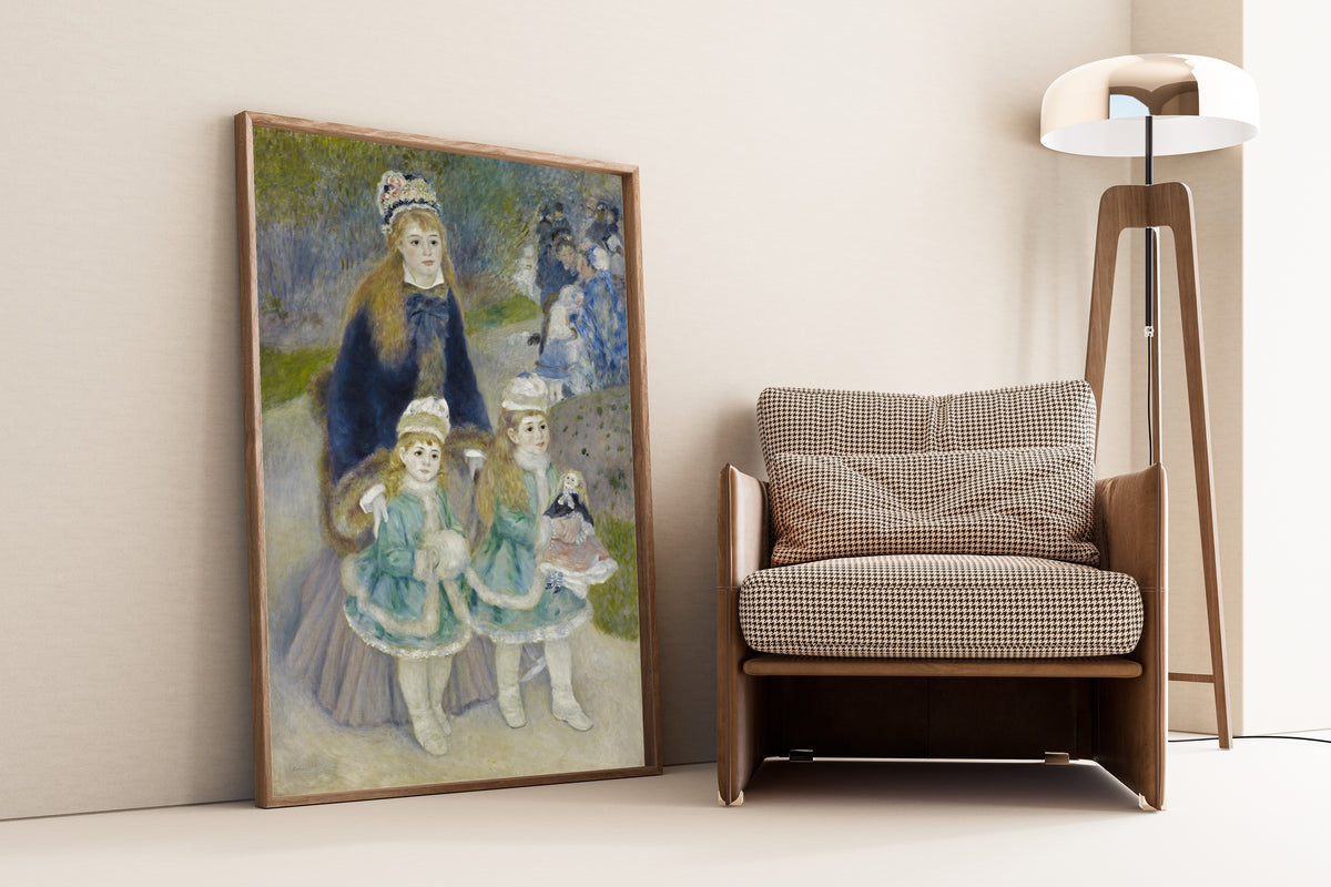 Pierre-Auguste Renoir — Mother and Children (La Promenade) | Fine Art Print