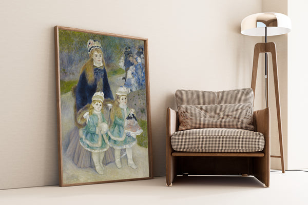 Pierre-Auguste Renoir — Mother and Children (La Promenade) | Fine Art Print