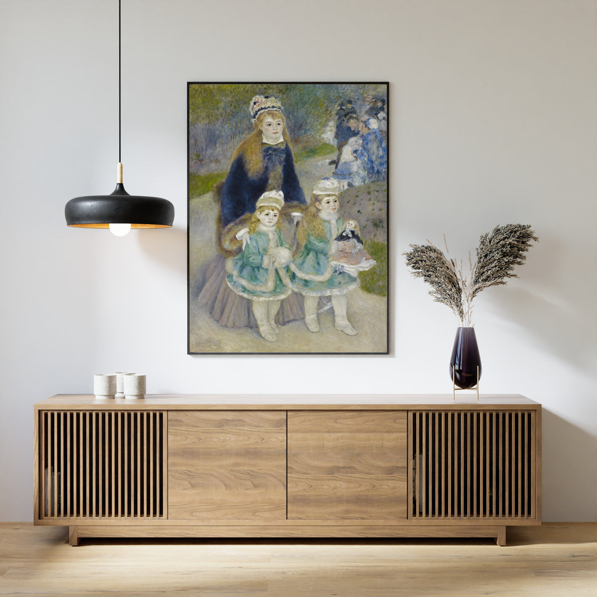Pierre-Auguste Renoir — Mother and Children (La Promenade) | Fine Art Print