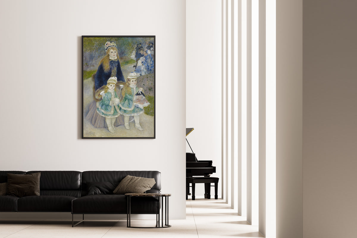 Pierre-Auguste Renoir — Mother and Children (La Promenade) | Fine Art Print