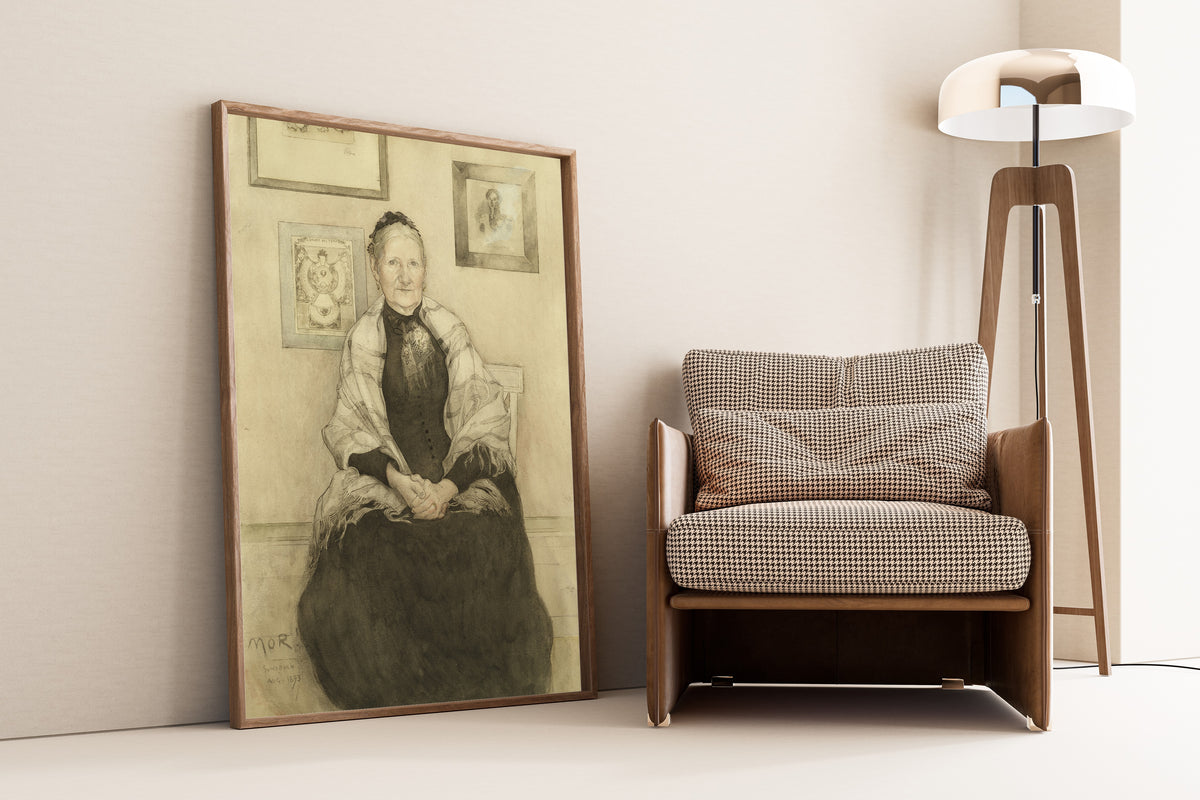Carl Larsson — Mother | Swedish Watercolour Print