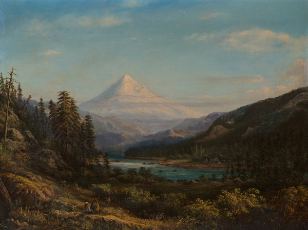 William Keith — Mount Hood from the Banks of Little Sandy River | Landscape Fine Art Print