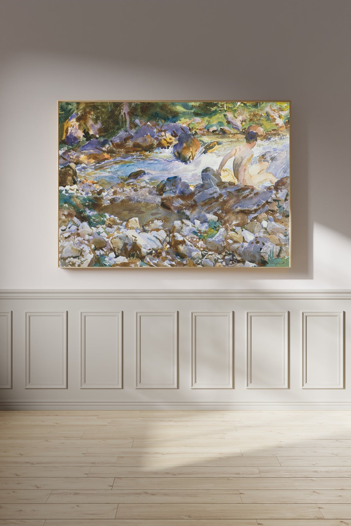 John Singer Sargent — Mountain Stream | Fine Art Print