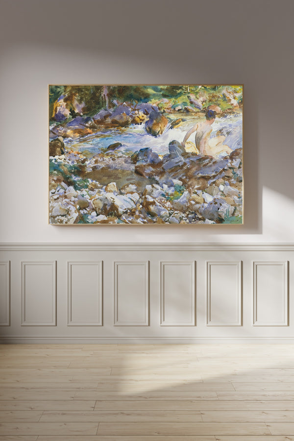 John Singer Sargent — Mountain Stream | Fine Art Print