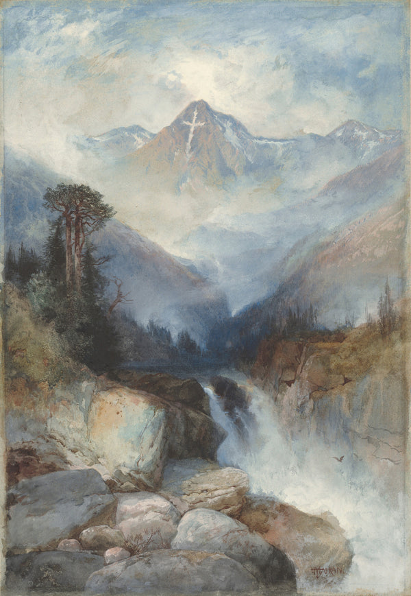 Thomas Moran — Mountain of the Holy Cross | Landscape Fine Art Print