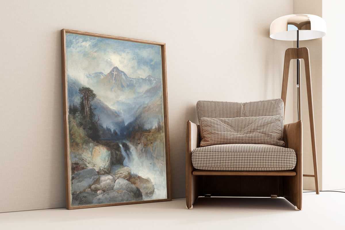 Thomas Moran — Mountain of the Holy Cross | Landscape Fine Art Print