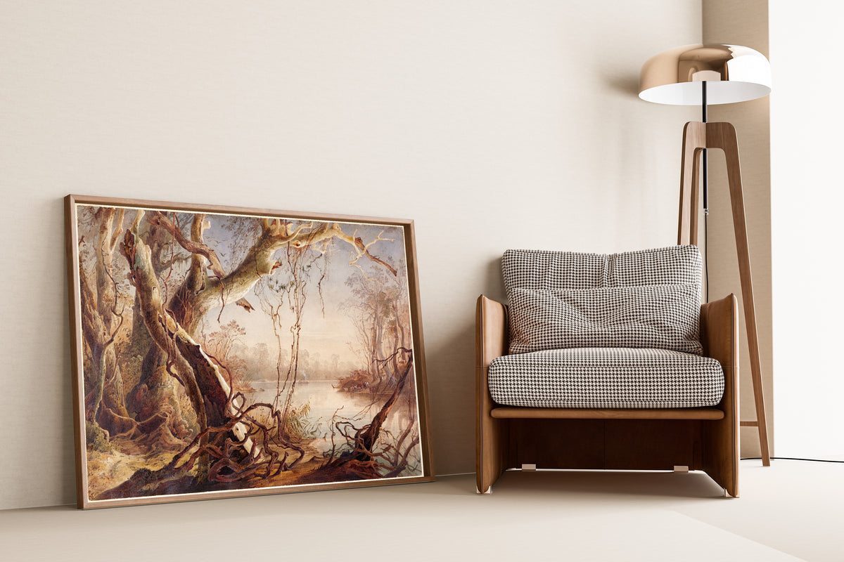 Karl Bodmer — Mouth of the Fox River, Indiana | Landscape Fine Art Print