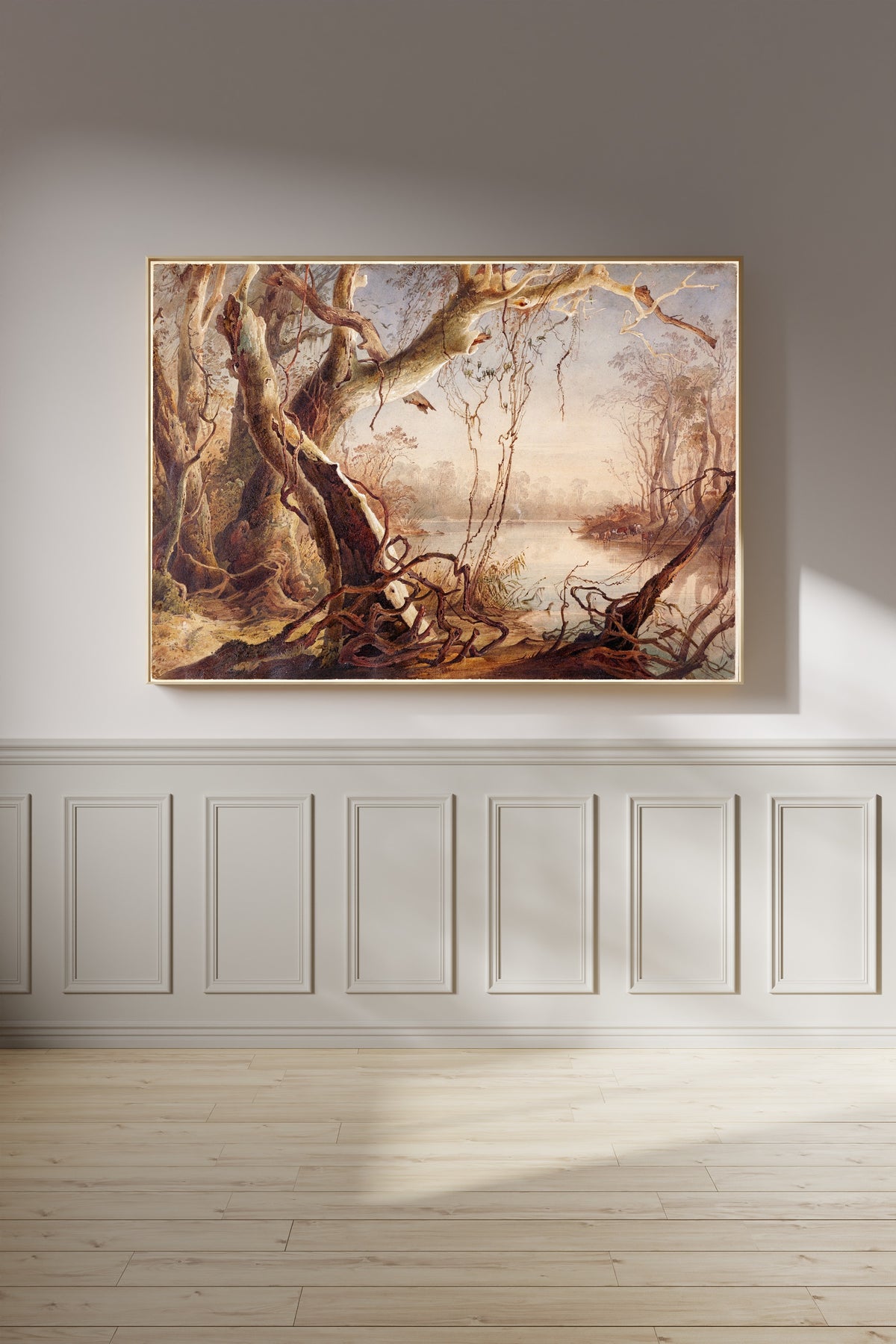 Karl Bodmer — Mouth of the Fox River, Indiana | Landscape Fine Art Print