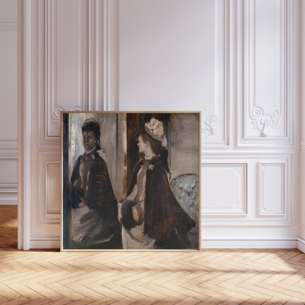Edgar Degas — Mrs Jeantaud in the Mirror | Fine Art Print