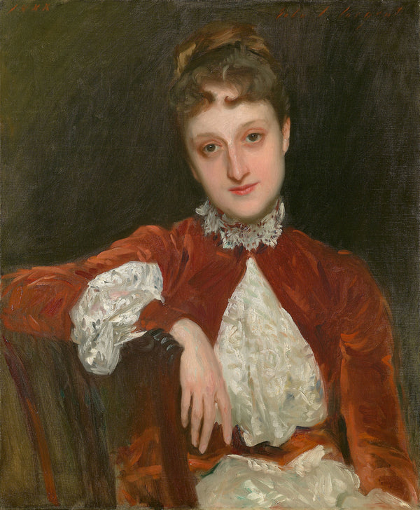 John Singer Sargent — Mrs. Charles Deering (Marion Denison Whipple) | Fine Art Print