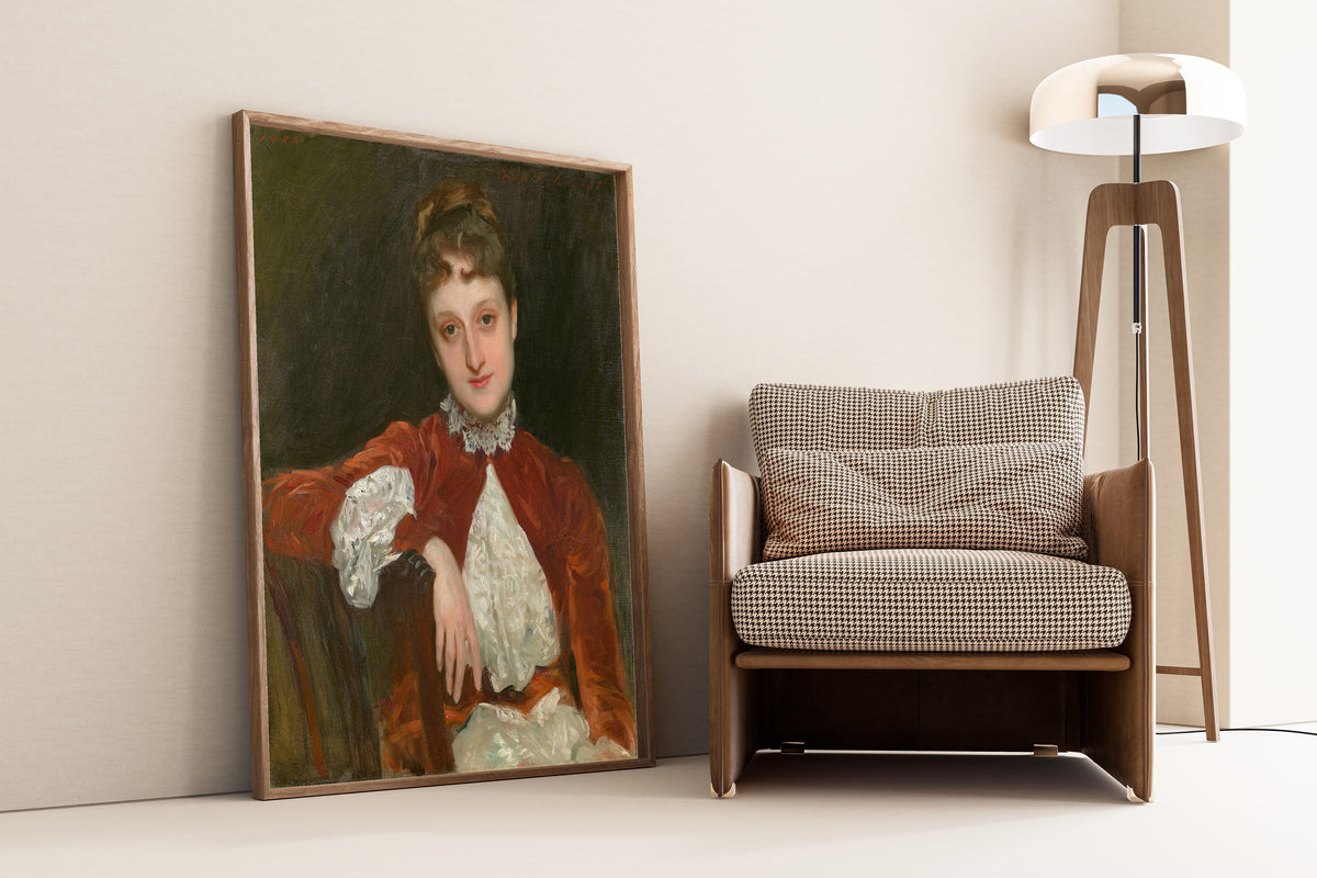 John Singer Sargent — Mrs. Charles Deering (Marion Denison Whipple) | Fine Art Print