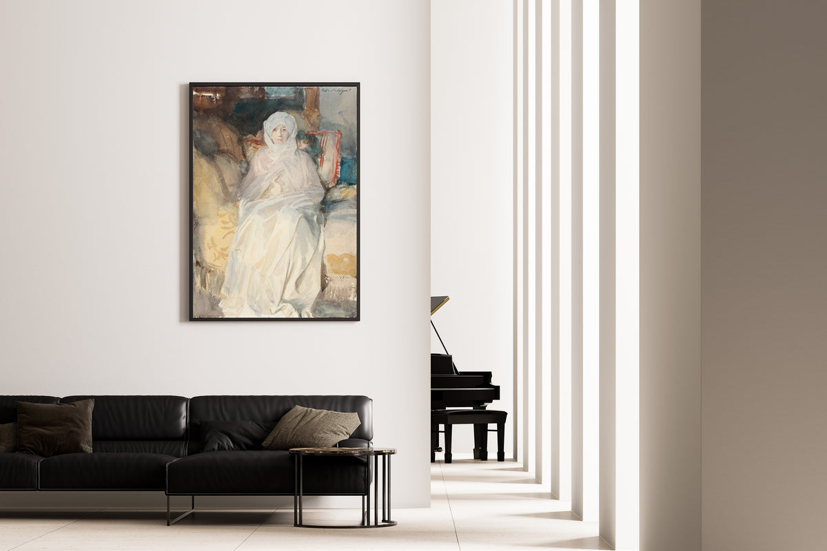 John Singer Sargent — Mrs. Gardner in White | Fine Art Print