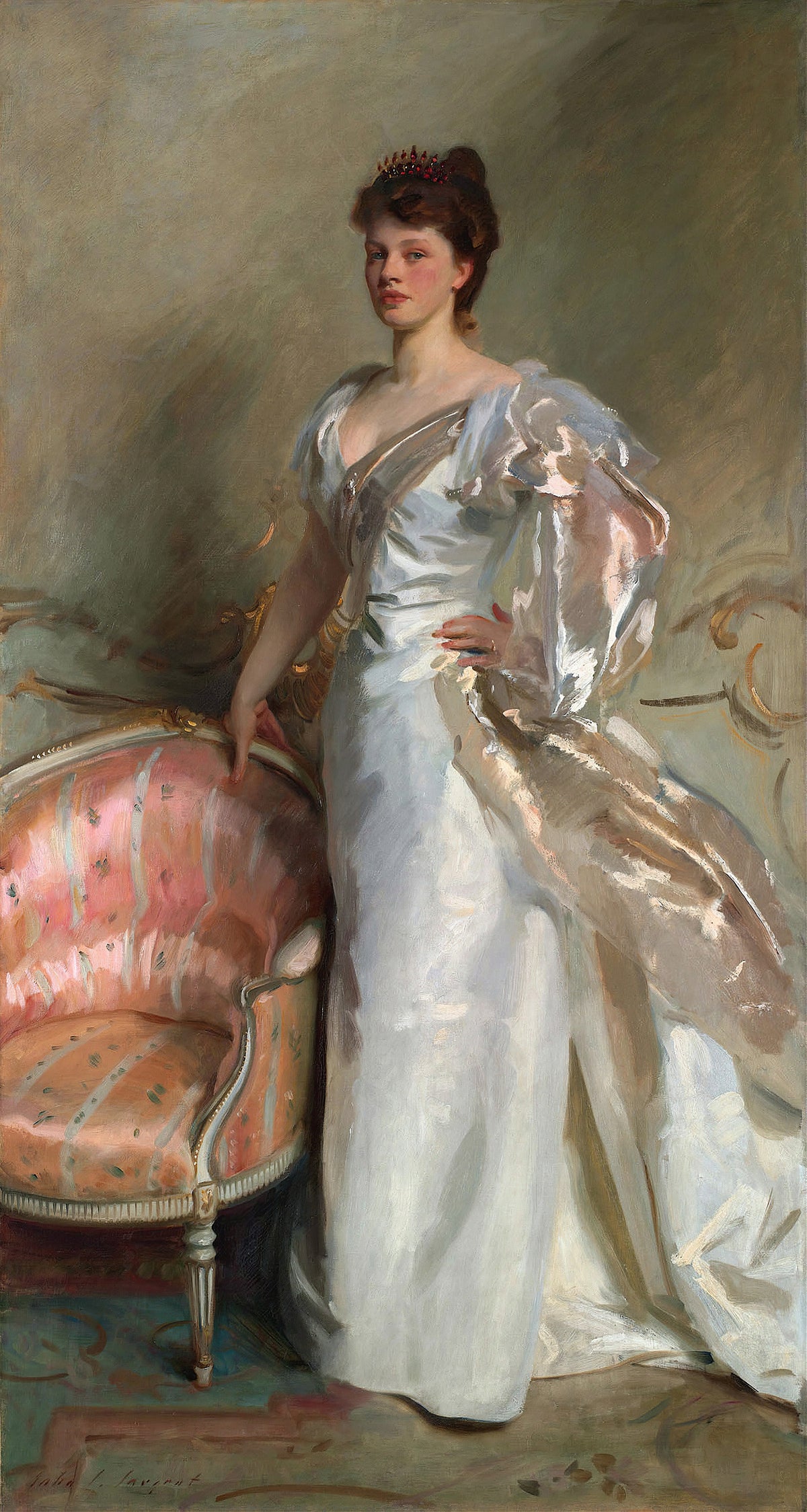 John Singer Sargent — Mrs. George Swinton (Elizabeth Ebsworth) | Fine Art Print
