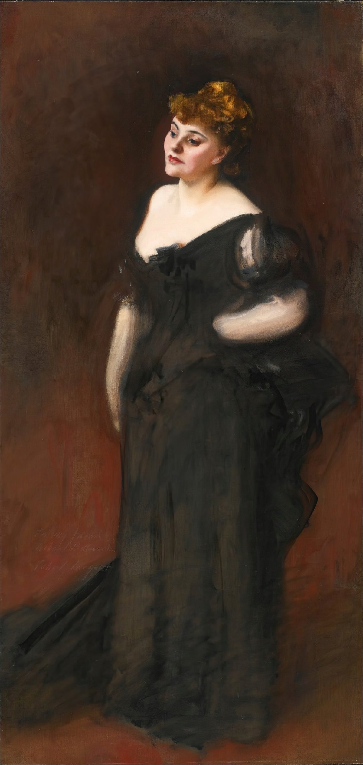 John Singer Sargent — Mrs. Harry Vane Milbank | Fine Art Print