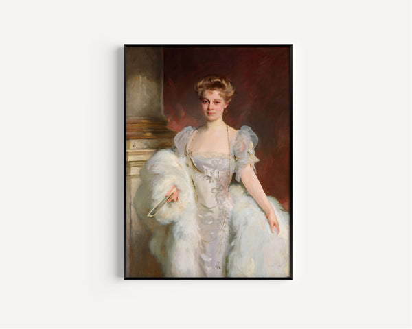 John Singer Sargent — Mrs. J. P. Morgan, Jr. (Jane Norton Grew) | Fine Art Print
