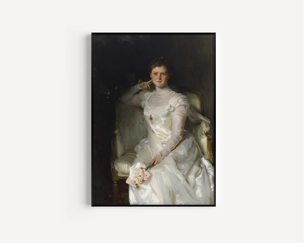 John Singer Sargent — Mrs. Joshua Montgomery Sears (Sarah Choate Sears) | Fine Art Print