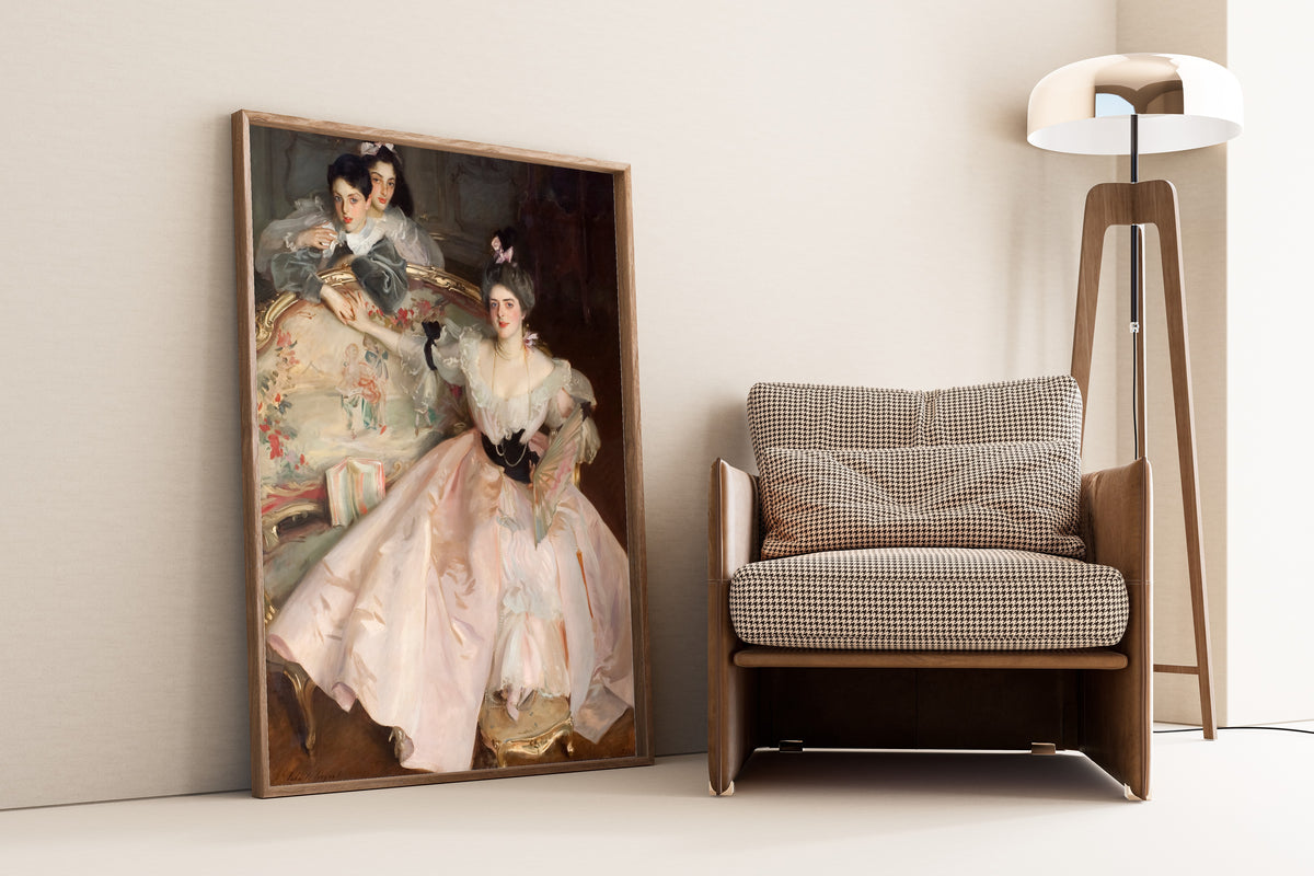 John Singer Sargent — Mrs Carl Meyer and Her Children | Fine Art Print