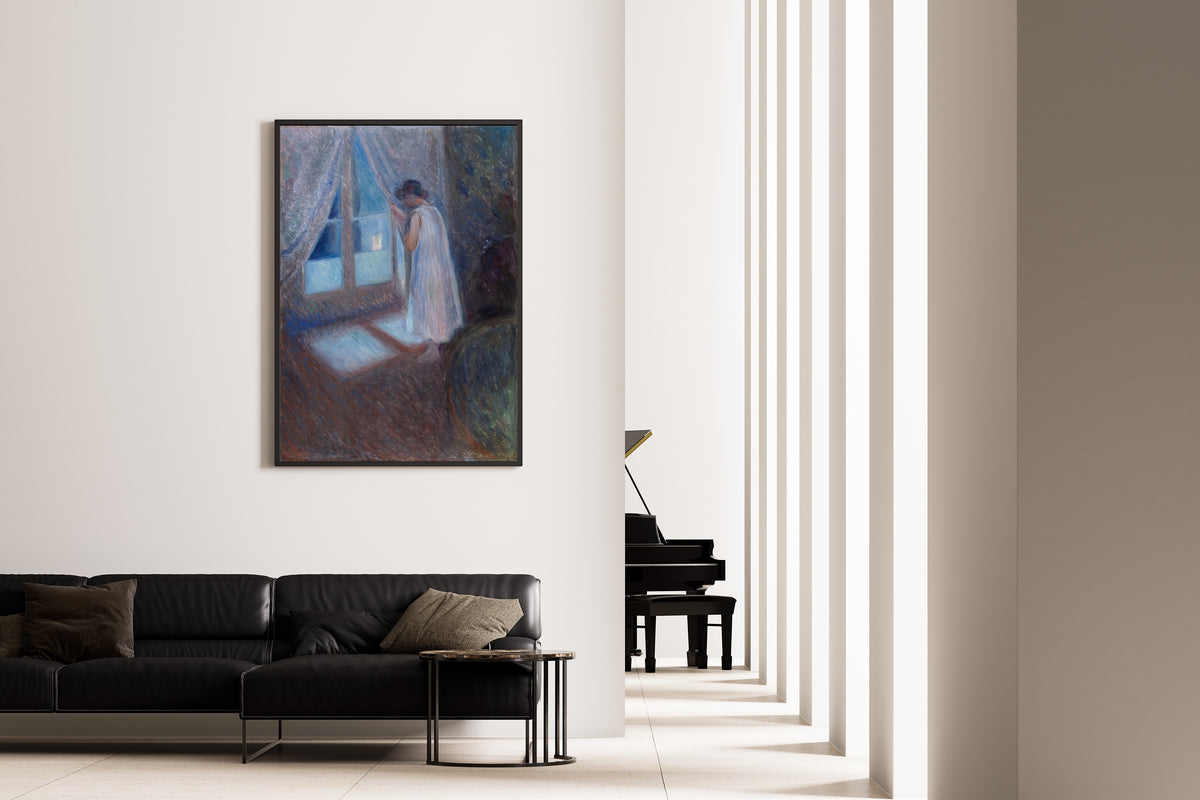 Edvard Munch — The Girl by the Window | Symbolist Art Print
