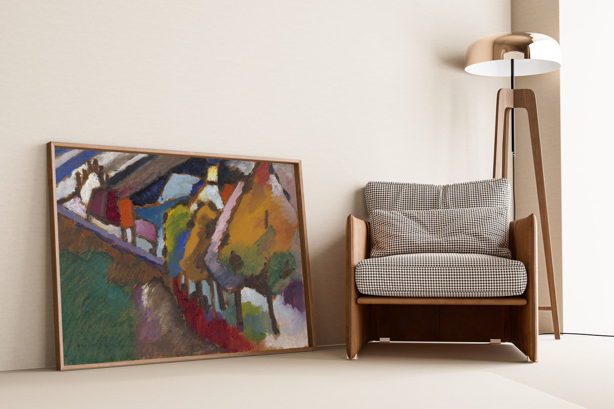 Wassily Kandinsky — Murnau - Castle and Church | Expressionist Fine Art Print