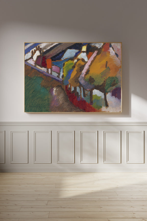Wassily Kandinsky — Murnau - Castle and Church | Expressionist Fine Art Print