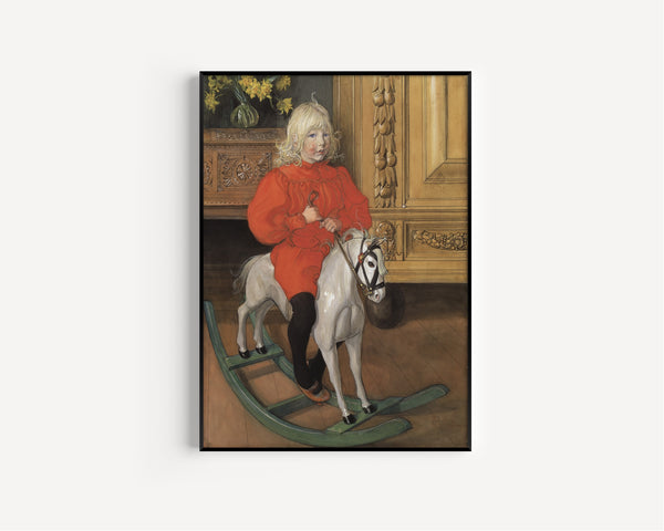 Carl Larsson — Murre: Portrait of Casimir Laurin | Swedish Watercolour Print