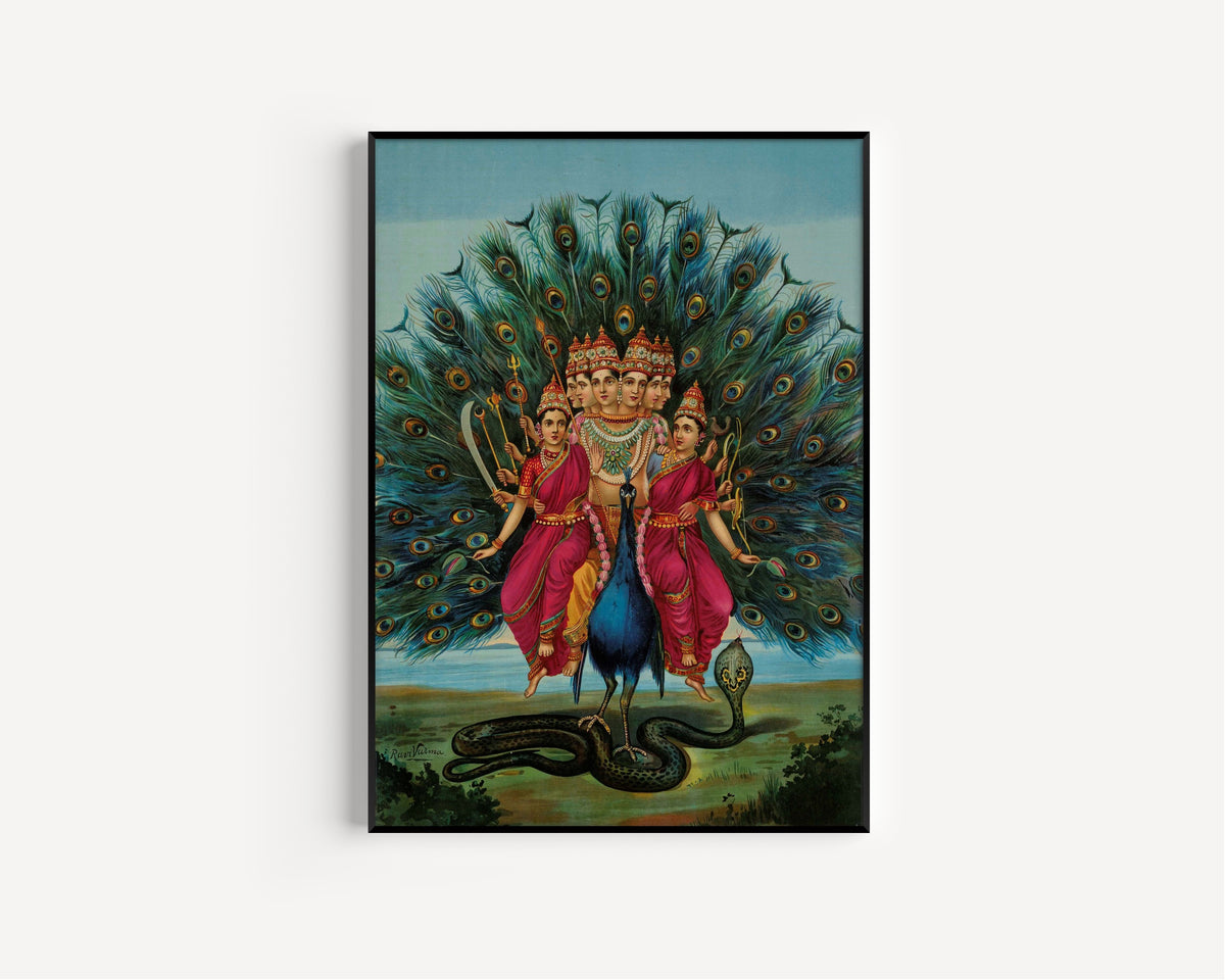 Ravi Varma Press — Murugan | Fine Art Print