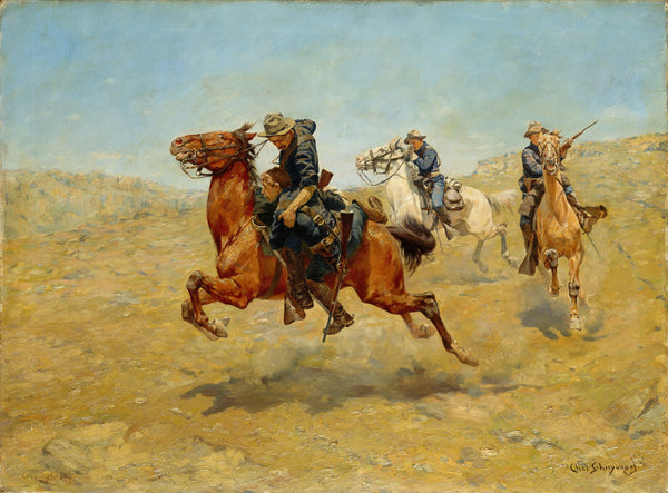 Charles Schreyvogel — My Bunkie | Western Art Print