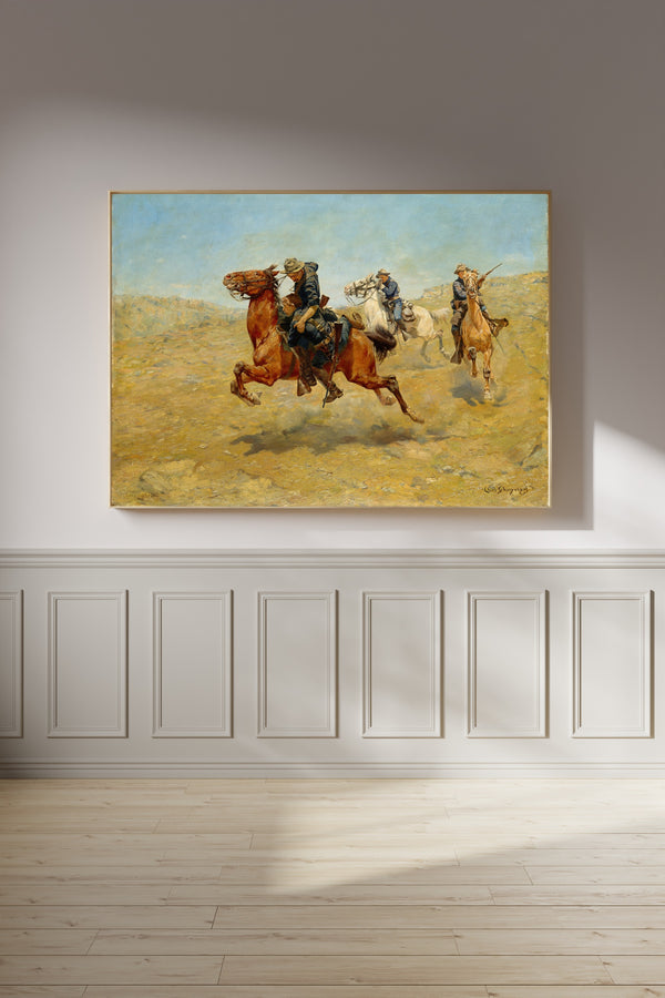 Charles Schreyvogel — My Bunkie | Western Art Print