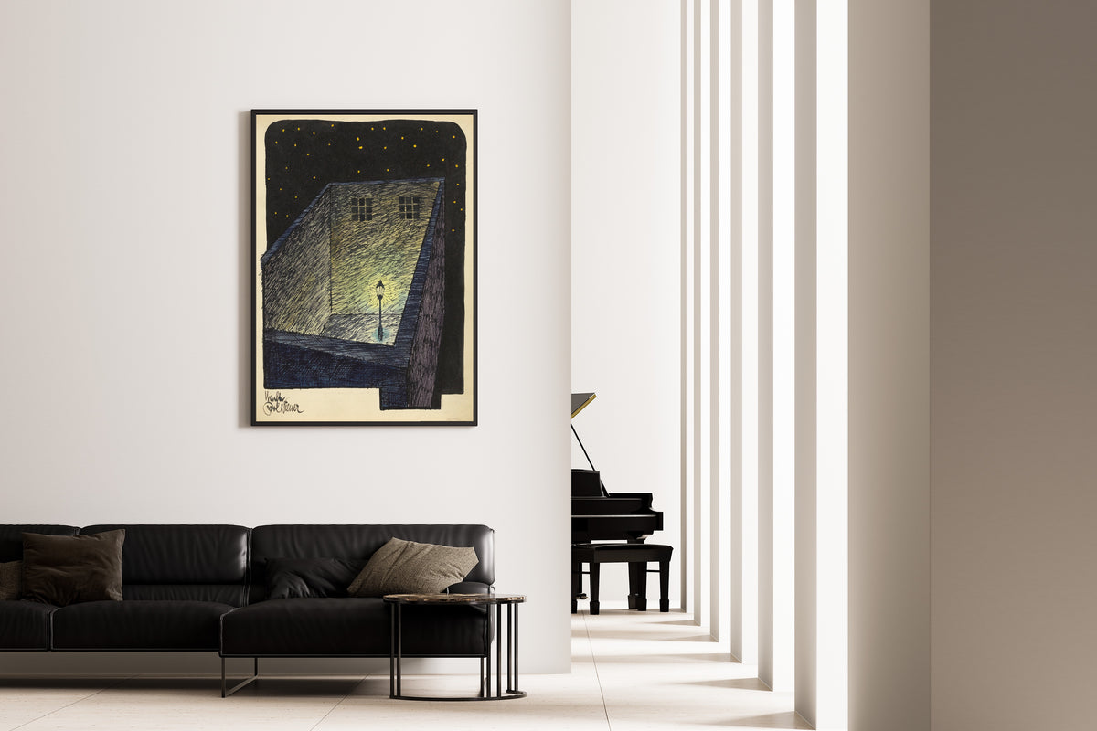 Karl Wiener — Nacht (Night) | Expressionist Art Print