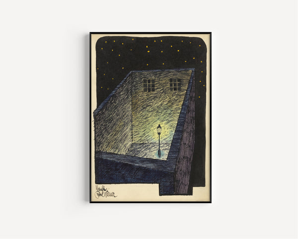 Karl Wiener — Nacht (Night) | Expressionist Art Print