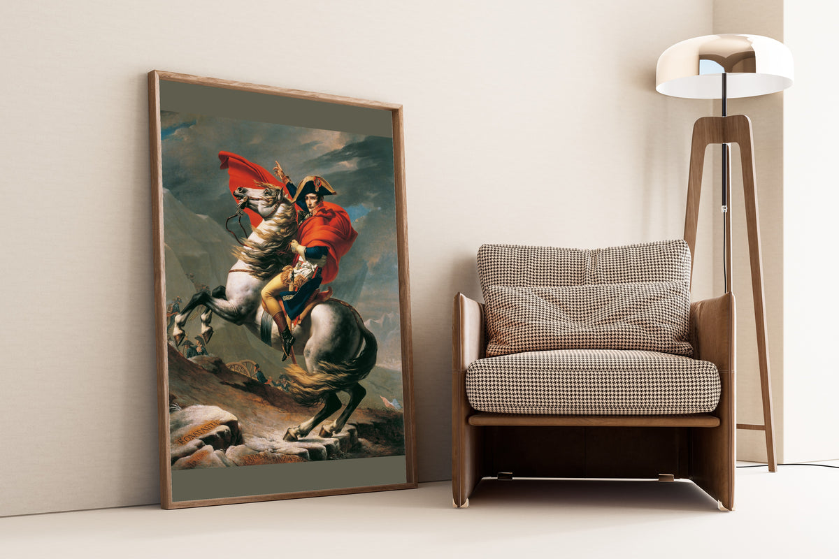 Jacques-Louis David — Napoleon Crossing the Alps | Fine Art Print