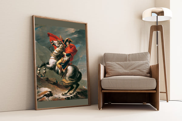 Jacques-Louis David — Napoleon Crossing the Alps | Fine Art Print