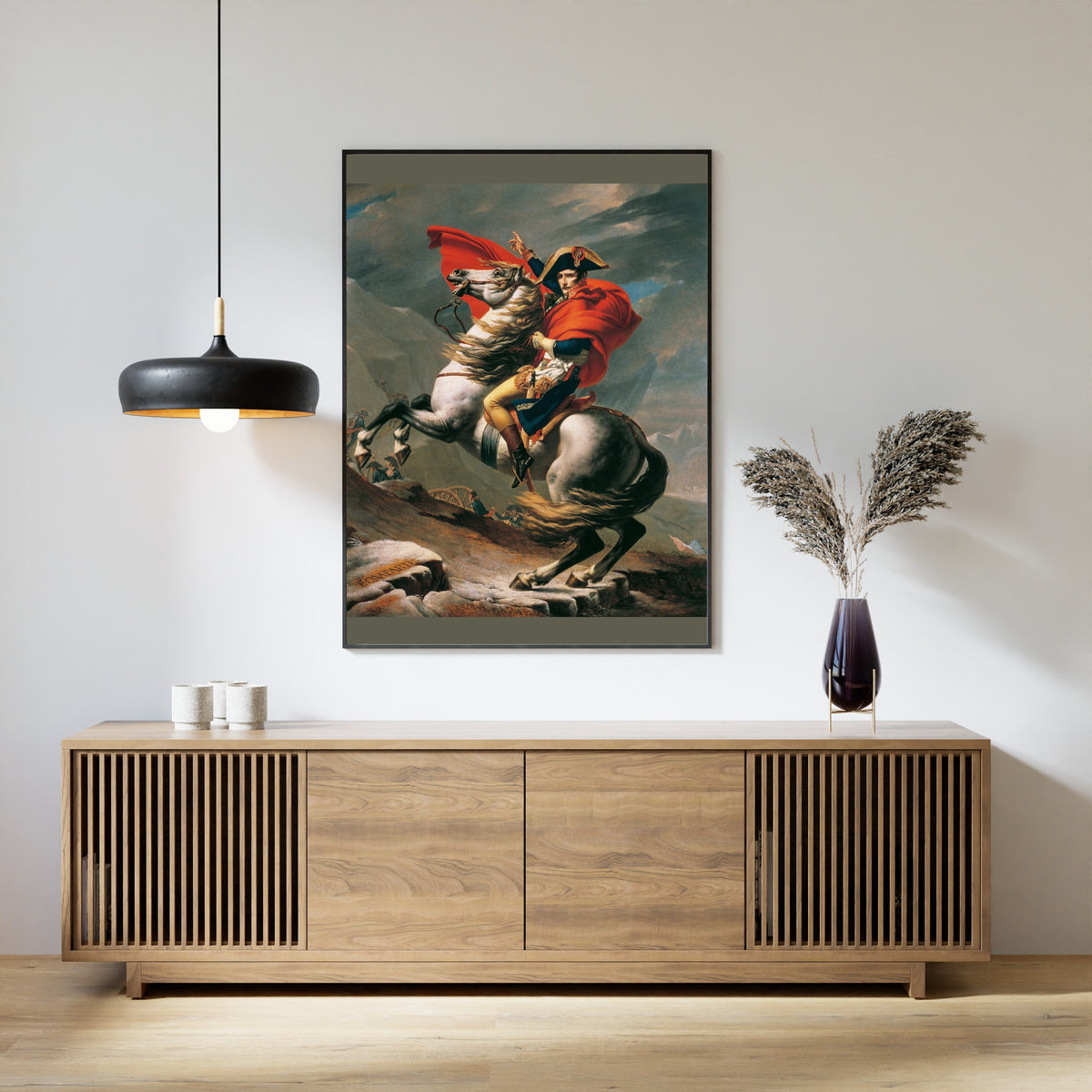 Jacques-Louis David — Napoleon Crossing the Alps | Fine Art Print
