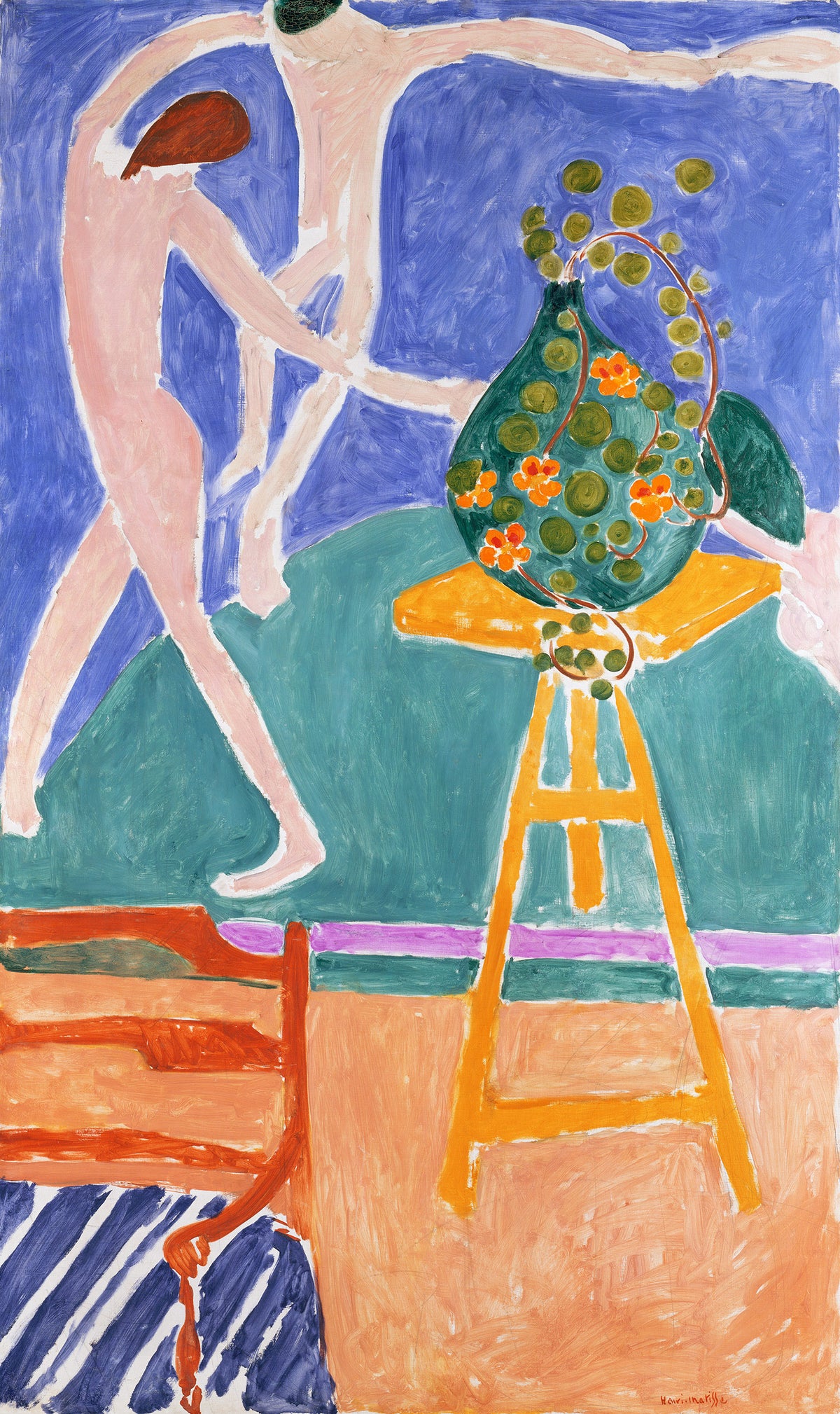 Henri Matisse — Nasturtiums with the Painting “Dance” (II) | Fine Art Print