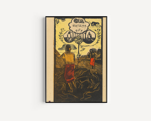 Paul Gauguin — Noa Noa | Woodcut Print