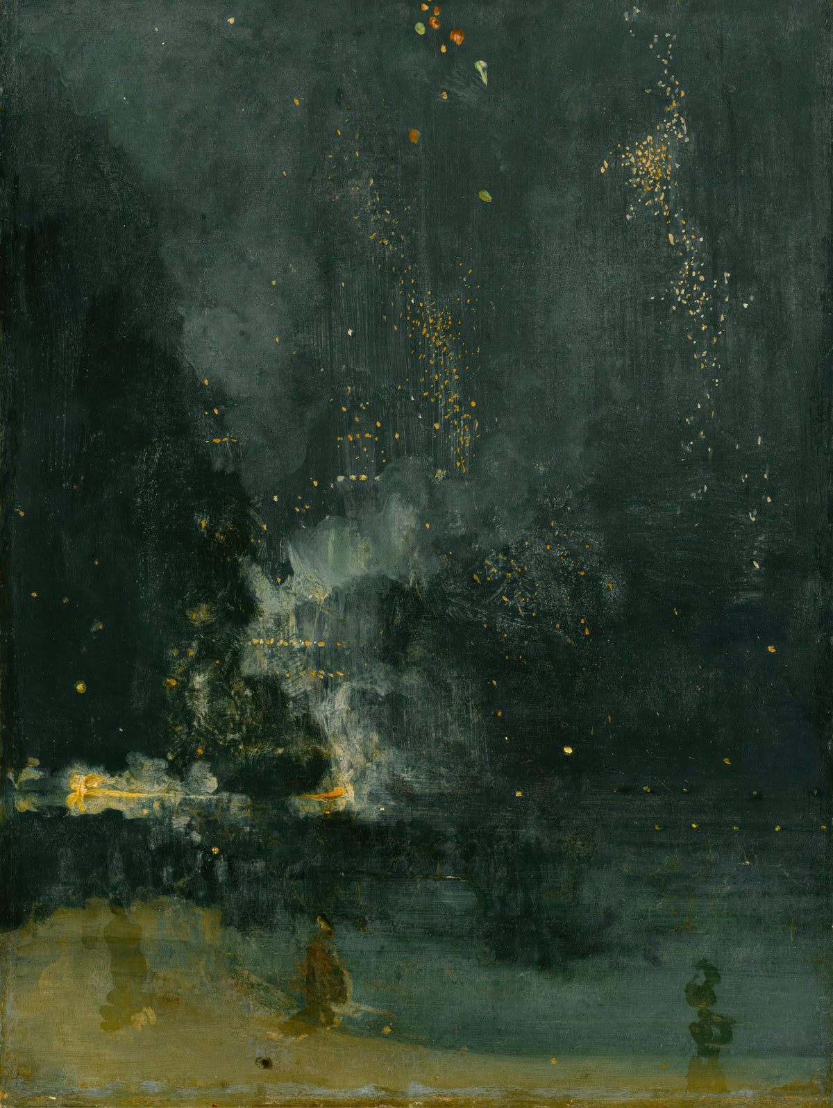 James McNeill Whistler — Nocturne in Black and Gold - The Falling Rocket | Fine Art Print