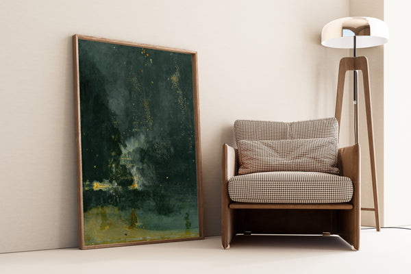 James McNeill Whistler — Nocturne in Black and Gold - The Falling Rocket | Fine Art Print
