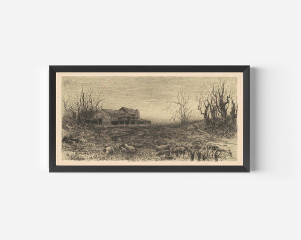 Stephen Parrish — November | Etching Print