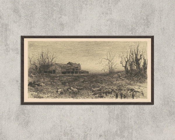 Stephen Parrish — November | Etching Print