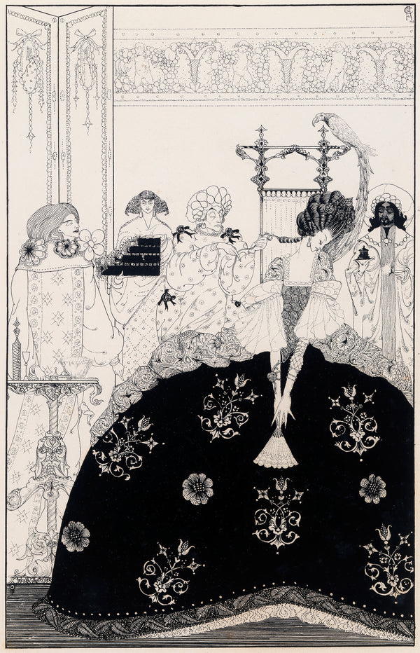 Harry Clarke — Now Awful Beauty Puts on All Its Arms | Pen and Ink Illustration Print