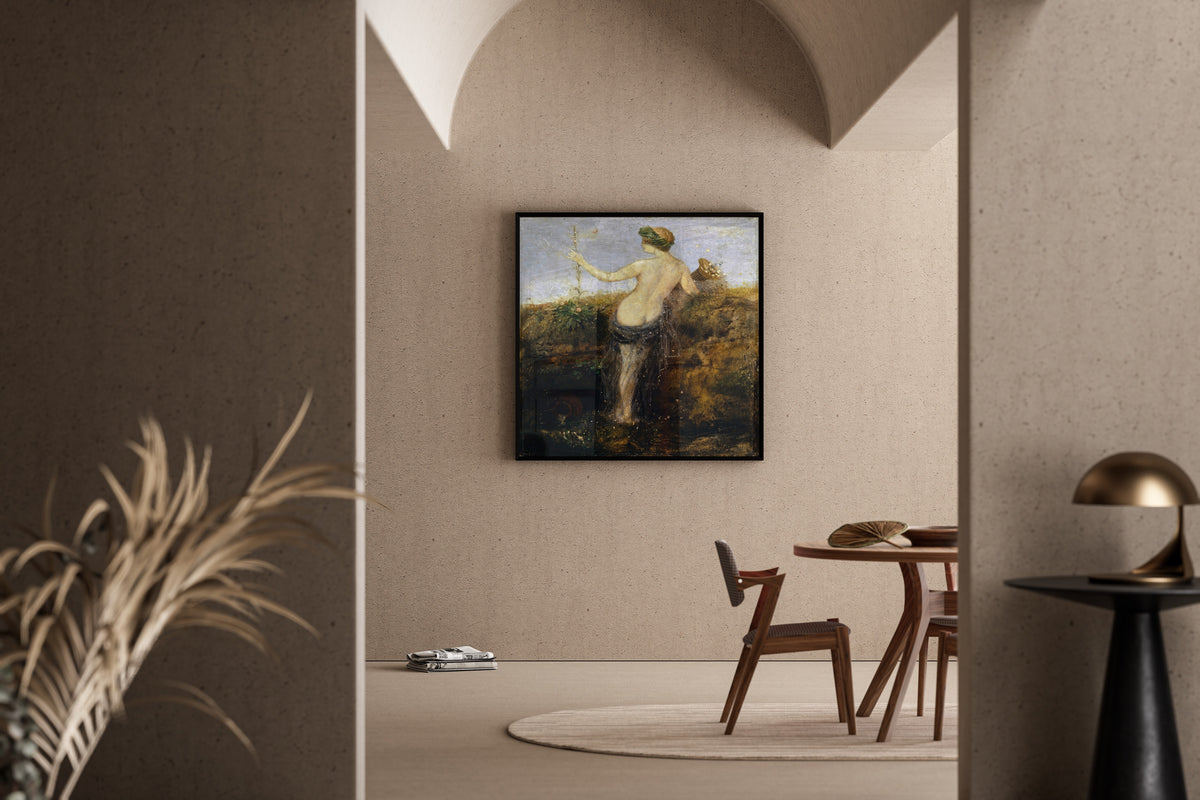 Arnold Böcklin — Nymph with Horn of Plenty | Symbolist Art Print