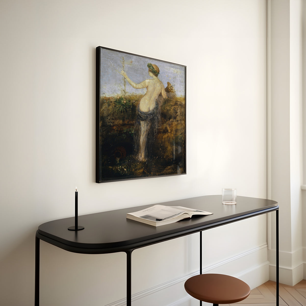 Arnold Böcklin — Nymph with Horn of Plenty | Symbolist Art Print