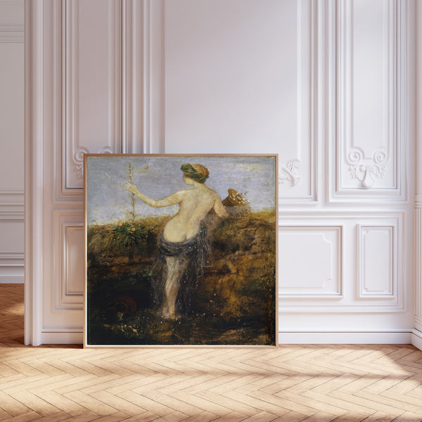 Arnold Böcklin — Nymph with Horn of Plenty | Symbolist Art Print